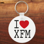 Porte-clés J'aime XFM porte clef (Recto)