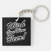 Porte-clés J'Aimerais Que Tu Sois Bière ! (Dos)