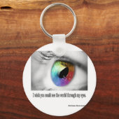 Porte-clés J'aimerais que vous voyiez (Recto)