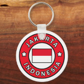 Porte-clés Jakarta Indonésie (Recto)