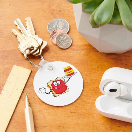 Porte-clés Jam Sur Toast