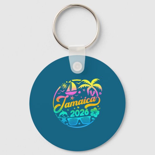 Porte-clés Jamaica 2026 Family Vacation Beach Matching Group  (Recto)