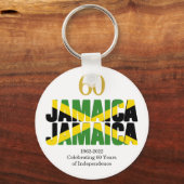 Porte-clés JAMAICA 60e anniversaire de l'indépendance (Recto)
