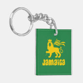 Porte-clés Jamaica Rasta Lion (Devant gauche)