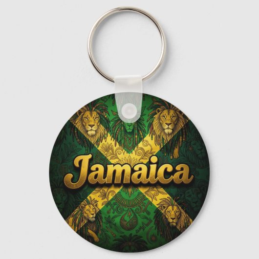 Porte-clés Jamaïque ya mon (Recto)