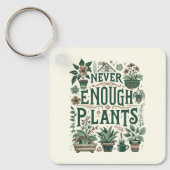 Porte-clés Jamais assez de Plantes (Recto)
