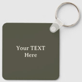 Porte-clés Jamais assez de Plantes (Dos)