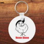 Porte-clés Jamais seul - Porte - clé (Recto)