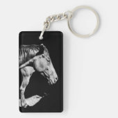 Porte-clés jambe de cheval de tête (Dos)