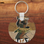 Porte-clés Jambo Habari Hakuna Matata. (Recto)