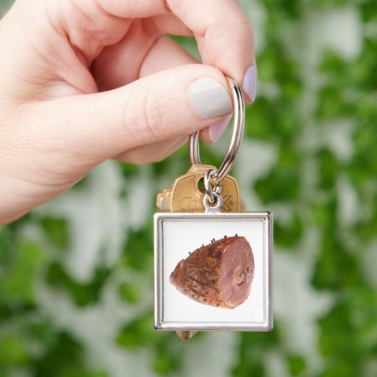 Porte-clés Jambon glacé (main)