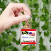 Porte-clés jamérique (main)