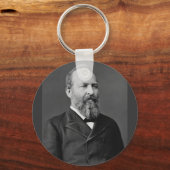Porte-clés James Garfield 20 (Recto)