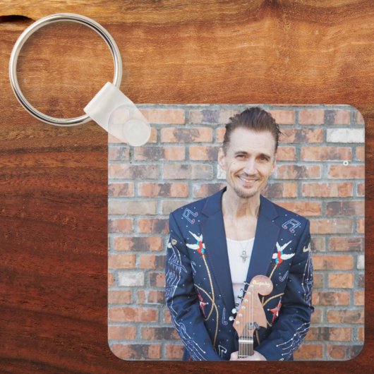 Porte-clés James Intveld Photo 2 with Autograph (Recto)