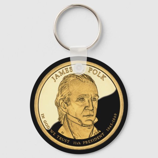 PORTE-CLÉS JAMES K. POLK (Recto)