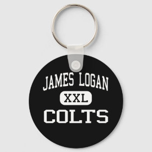 Porte-clés James Logan - colts - haut - ville la Californie