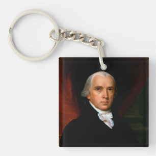 Porte-clés James Madison 4e président des États-Unis
