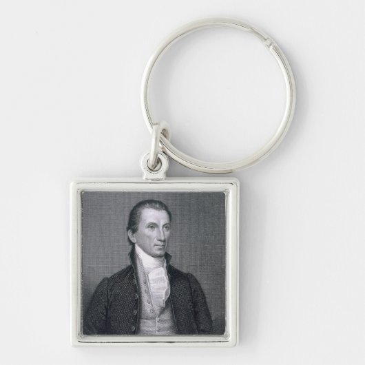 Porte-clés James Monroe, gravé par brun Durand (1796 de (Devant)