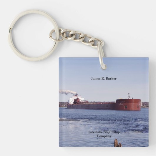 Porte-clés James R. Barker porte - clé acrylique (Devant)