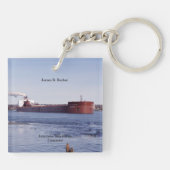 Porte-clés James R. Barker porte - clé acrylique (Dos)