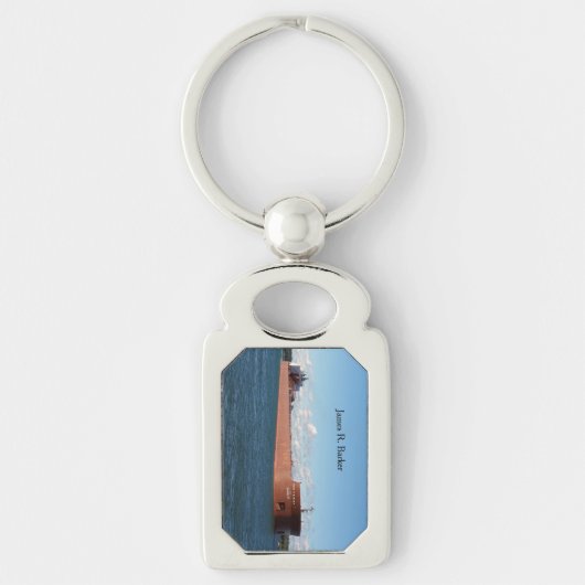 Porte-clés James R. Barker porte - clé métallique (Devant)