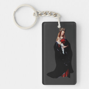 Porte-clés Jan van Eyck - La Vierge à l'église Beaux-Arts