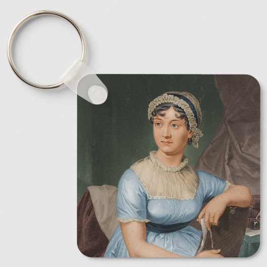 Porte-clés Jane Austen  (Recto)
