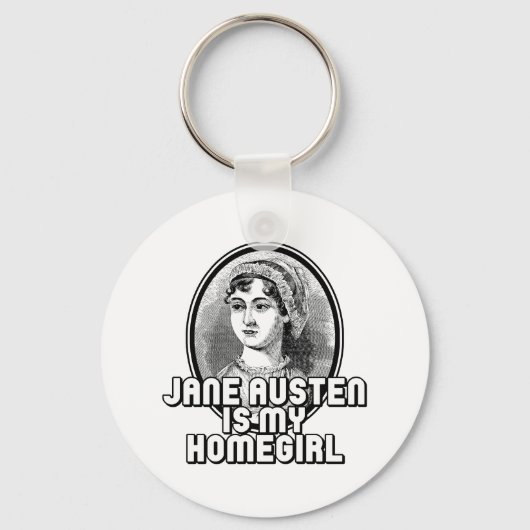 Porte-clés Jane Austen (Recto)