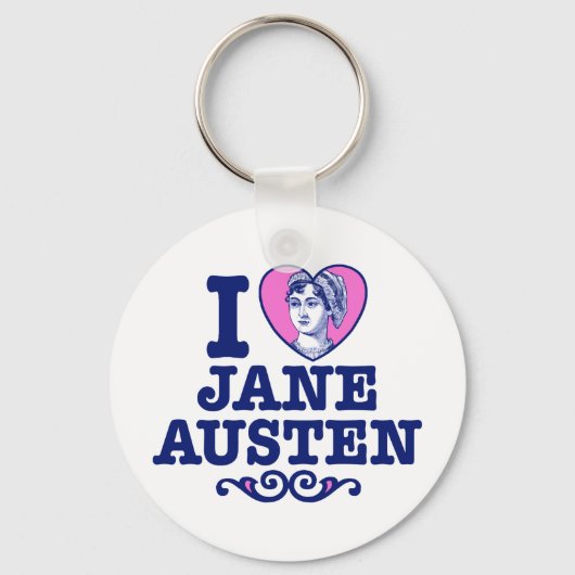 Porte-clés Jane Austen (Recto)