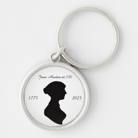 Porte-clés Jane Austen à 250 ans (Devant)
