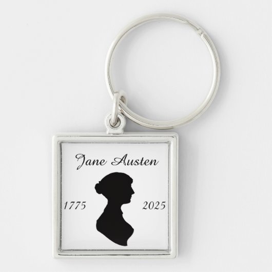 Porte-clés Jane Austen à 250 ans (Devant)