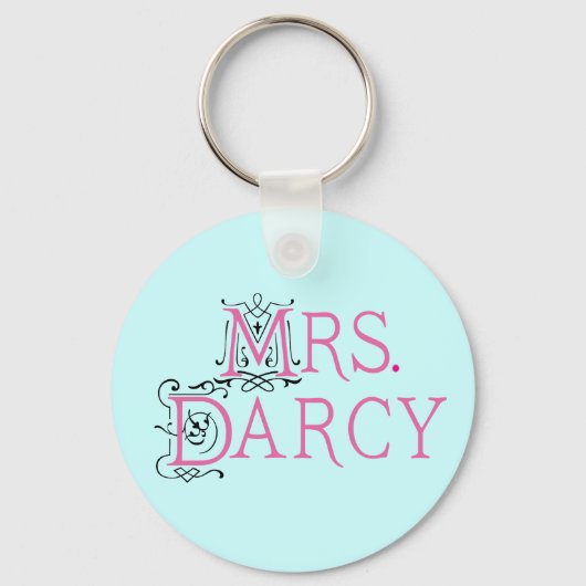 Porte-clés Jane Austen Mme Darcy Gift (Recto)