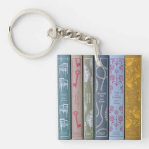 Porte-clés Jane Austen & ses romans