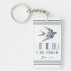 Porte-clés Jane Eyre - Je Ne Suis Pas Un Oiseau - Avalière Vo