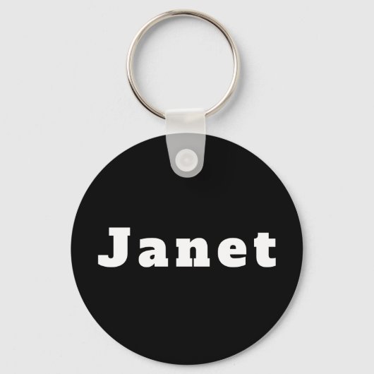 Porte-clés Janet (Verso)