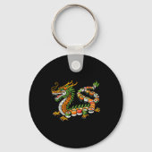 Porte-clés Japanese Dragon Sushi Funny Japanese Food Art Men (Recto)