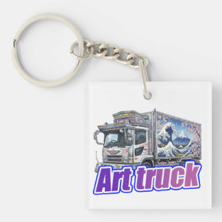 Porte-clés Japanese Sakura Wave Art Truck "DEKOTORA"