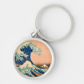 Porte-clés Japon - Art japonais (Grande vague au large de Kan