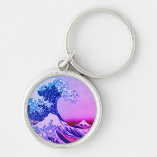 Porte-clés Japon - Art japonais (Grande vague au large de Kan