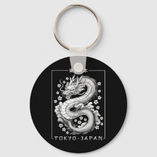 Porte-clés Japon Dragon Tokyo Japon 80s Asiatique Mythique An