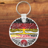 Porte-clés Japon Japonais Allemand Baum Racines (Verso)