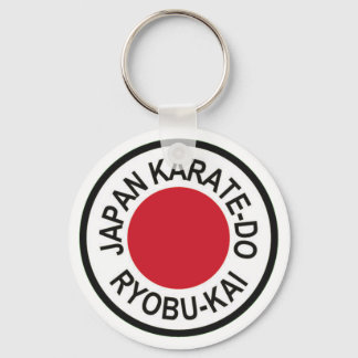 Porte-clés Japon Karate-Do Ryobu-Kai Porte - clé du logo
