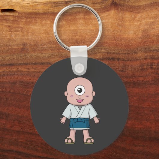Porte-clés Japonais Hitotsume-kozo (Enfant à un oeil) : Yokai (Recto)