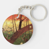 Porte-clés Japonisme : arbre en fleurs de prunier de Vincent (Dos)