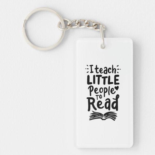 Porte-clés J'Apprends Aux Petits À Lire (Devant)
