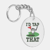 Porte-clés J'Appuierais sur ce terrain de golf (Devant gauche)