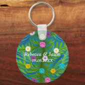 Porte-clés Jardin Abstrait de la petite salade (Recto)