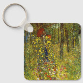 Porte-clés Jardin agricole avec Crucifix par Gustav Klimt (Recto)