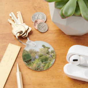 Porte-clés Jardin Anglais Vintage, Roses et Œillets d'Elgood