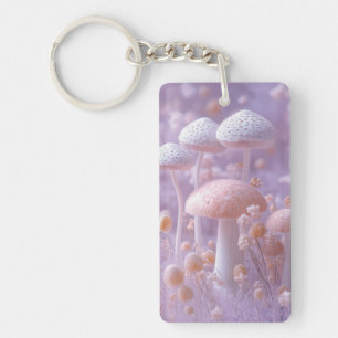 Porte-clés Jardin aux champignons peluches Ethéal, Imaginaire
